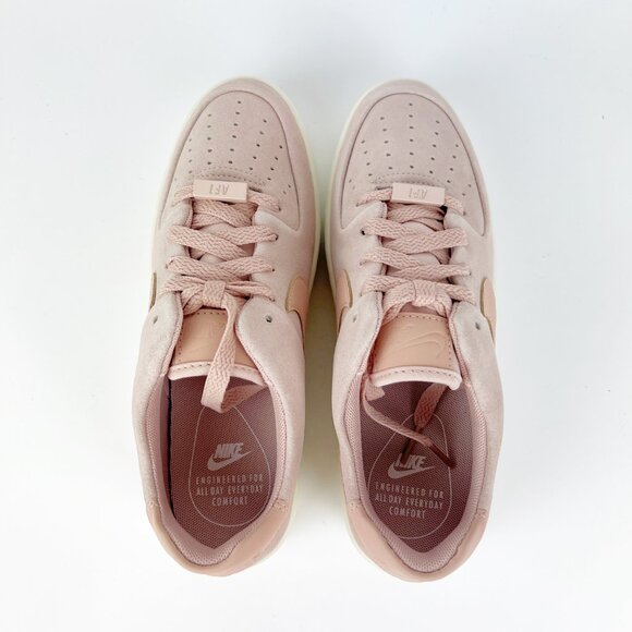 NEW Nike Air Force 1 Sage Low Women's Particle Beige Phantom AR5339-201 - Picture 13 of 16